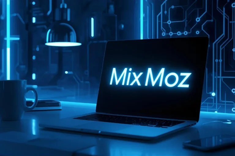 MixMoz.com platform combining AI tools, music creation, and productivity features in one dashboard